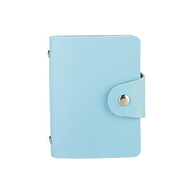 YOUYOU MOUSE 1pcs Men's Women Leather Credit Card Holder/Case Card Holder Wallet Business Card Package PU Leather Bag