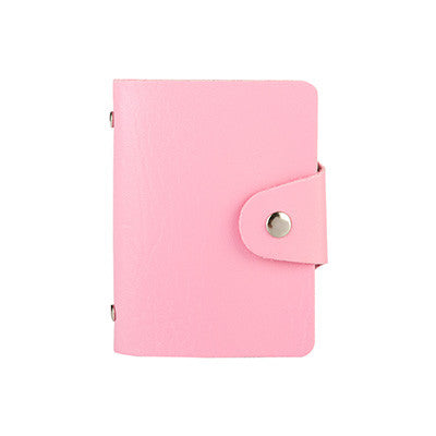 YOUYOU MOUSE 1pcs Men's Women Leather Credit Card Holder/Case Card Holder Wallet Business Card Package PU Leather Bag