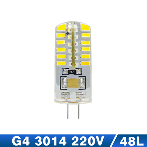 YNL 10pcs G4 LED Bulb Lamp High Power 3W SMD2835 3014 DC 12V AC 220V White/Warm White Light replace Halogen Spotlight Chandelier