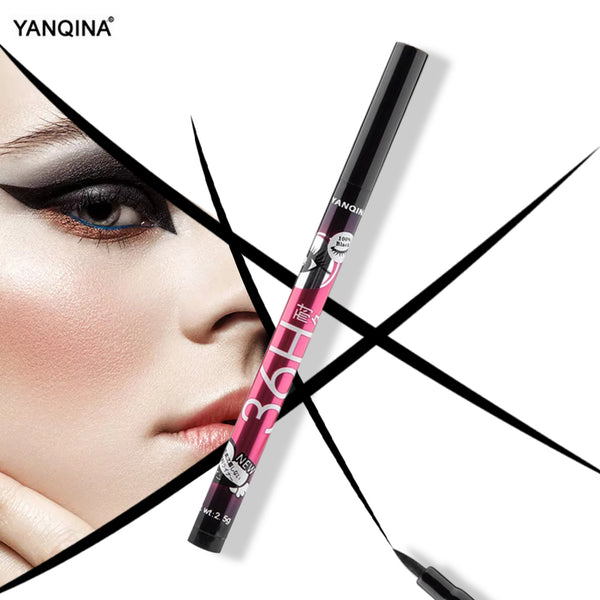 1 PC Women Beauty Black Eyeliner Waterproof Long-lasting liquid Eye Liner Pencil Pen Make up Cosmetic Black for eye Makeup tools