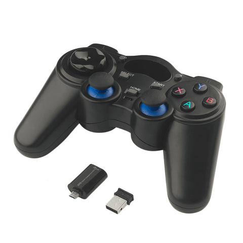 2.4GHz Wireless Game Pad Joypad Controller Handle Gamepad Joystick With OTG Converter For Windows 8/7/XP For Android 2.3