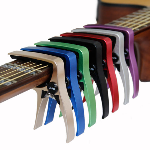 Guitar Capo for acoustic and electric guitars  Total aluminium material Guitar Accessories