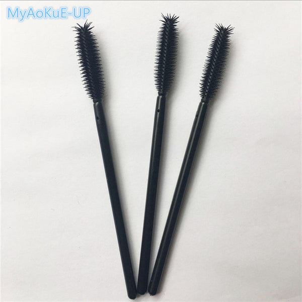 Silicone eyelash brush head lashes brush pack 15 colors disposable makeup brushes tools 200pcs wholesale