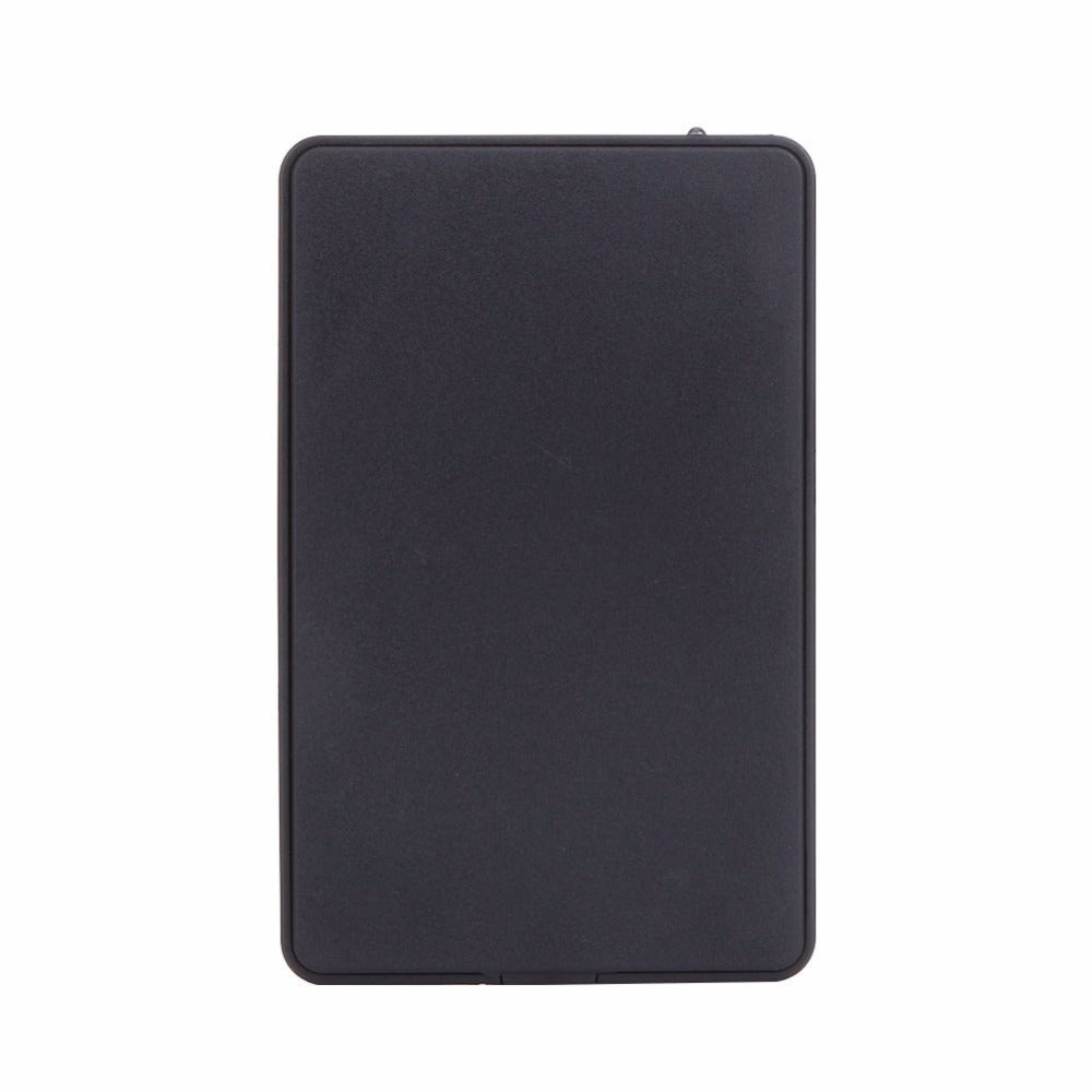 2.5 Inch HDD Enclosure USB 2.0 External Hard Disk Case SATA Hard Disk Drives HDD Case Slim Portable with USB Cable and Pouch