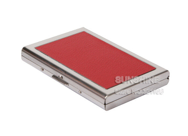 EASTNIGHTS 2017 new arrival High-Grade stainless steel men credit card holder women metal bank card case card box TW2703