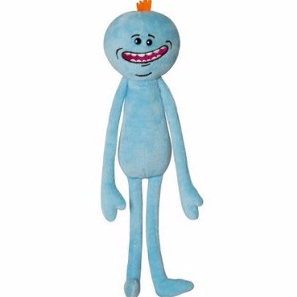 ZHAOKAOFEI 3Styles Rick and Morty 25cm Happy Sad Angry Meeseeks Stuffed Plush Toys Dolls For Kids Gift