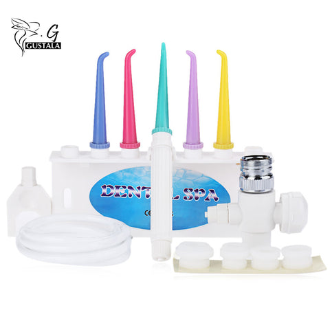Gustala Convenient Dental Water Floss Oral Irrigator Dental SPA Water Cleaner Tooth Flosser Cleaning Oral Gum Dental Care Jet