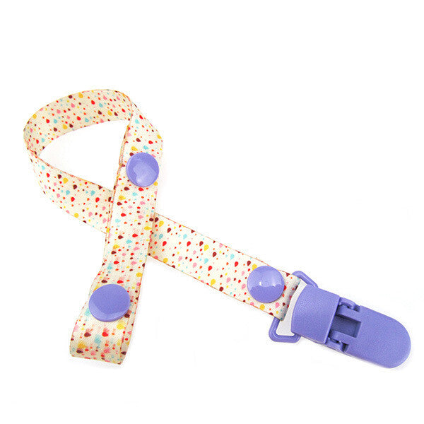 New Baby Pacifier Clip Chain Ribbon Holder Chupetas Soother Pacifier Clips Leash Strap Nipple Holder For Infant Feeding BNZ03