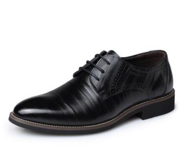 YWEEN Fashion High Quality Leather Shoes Men,Lace up Business Men's Shoes,Men Dress Shoes,Spring Oxfords shoes