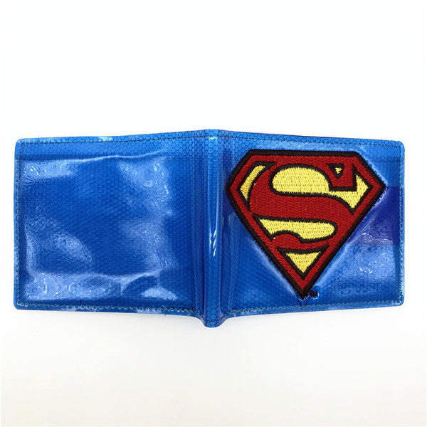 Free Shipping Comics the Heros Iron Man Thor/Captain America/Star Wars 3D Purse Logo Credit Card Holder Cartoon Wallet