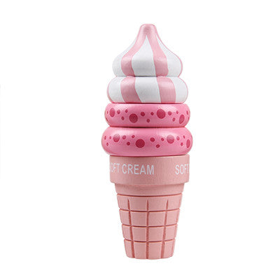 Kids' Kitchen Toys Mother Garden Magnetic Strawberry Ice Cream Food Toys Children Play House Gift For Girl