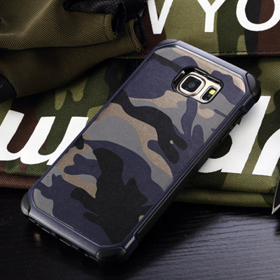 Military Camo Hard Shockproof Case For Samsung Galaxy S7 S6 Edge S8 Plus Camouflage Cover For Samsung A3 A5 A7 J5 J7 2016 Note 5