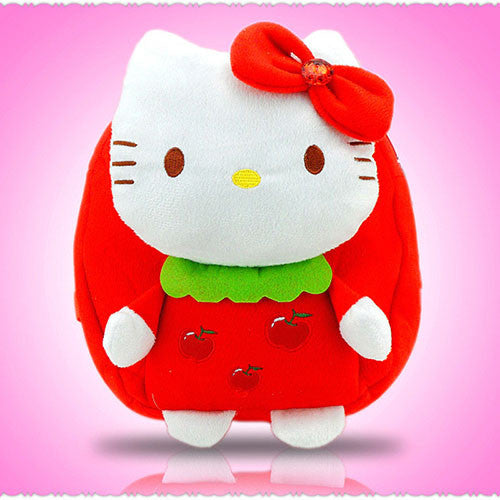 Actionclub Children Plush Backpack Cartoon Bags Baby Toy Kids School Bag Hello Kitty Bags Kindergarten Girl Kawaii Stuffed Doll