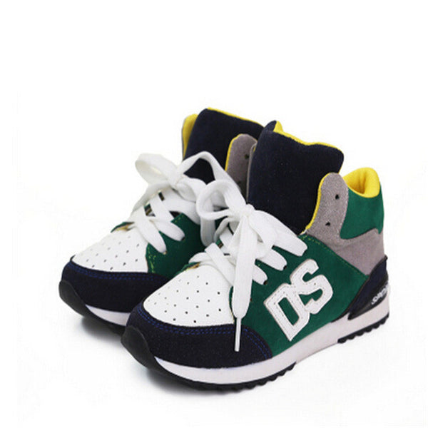 2017 Hot-selling  sport shoes running shoes boys child spring girls children shoes pedal sneakers