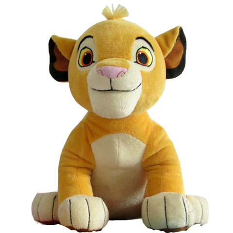 New Good Quality Cute 1pcs Sitting High 26cm Simba The Lion King Plush Toys , Simba Soft Stuffed Animals doll For Children Gifts