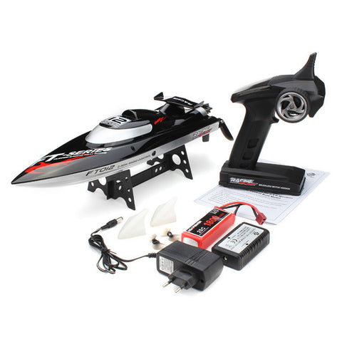 45KM/H,Free Shipping  Hot Sale 100% Original JJRC FT012 Upgraded FT009 2.4G Brushless RC Boat remote control boats for kid toys