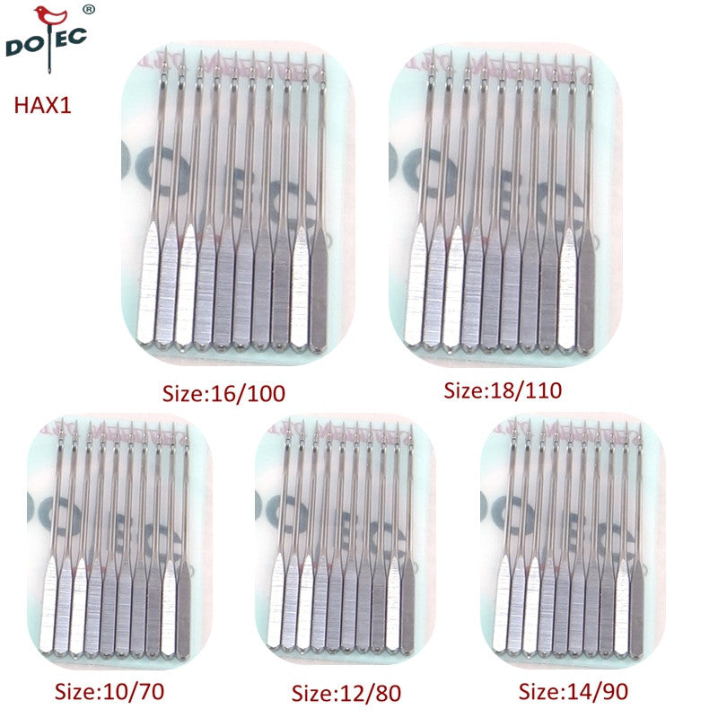 Domestic household sewing needles 50pcs kit packing Dotec HAX1 compatible with janome toyota singer juki Bernina free shipping