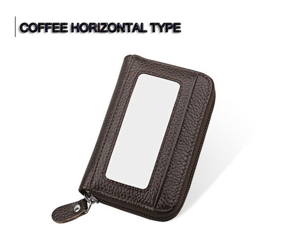 Horizontal and Vertical 13 Slots PU Leather Business Card Case High Quality Card Wallet ID Credit Card Holder Bank Purse Bag