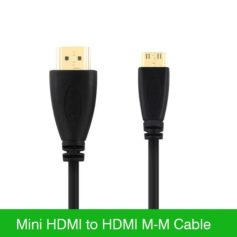 1M,1.5m,2M,3M,5M High speed Gold Plated HDMI TO MINI HDMI (TYPE A MALE TO TYPE C)HDMI Cable 1.4 Version 1080p 3D for TABLETS DVD