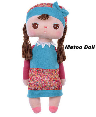 Metoo Dolls Angela rabbit 35cm baby plush toy doll sweet cute stuffed toys Dolls for kids girls Birthday/Christmas Gift