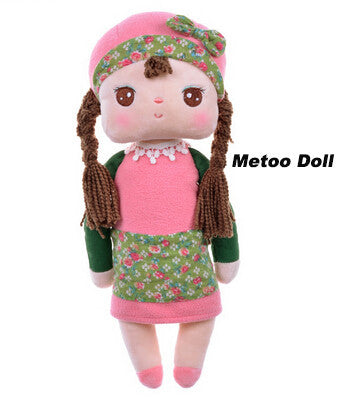 Metoo Dolls Angela rabbit 35cm baby plush toy doll sweet cute stuffed toys Dolls for kids girls Birthday/Christmas Gift