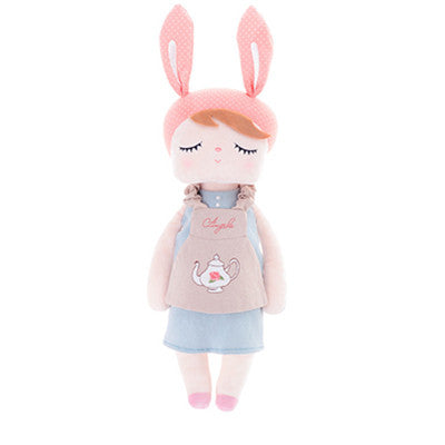 Metoo Dolls Angela rabbit 35cm baby plush toy doll sweet cute stuffed toys Dolls for kids girls Birthday/Christmas Gift