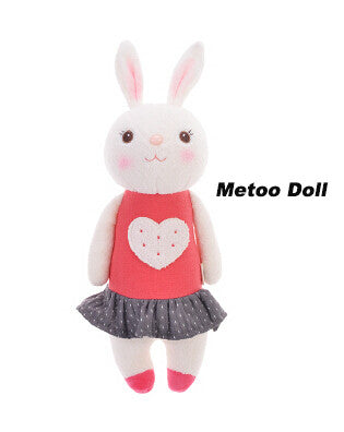 Metoo Dolls Angela rabbit 35cm baby plush toy doll sweet cute stuffed toys Dolls for kids girls Birthday/Christmas Gift