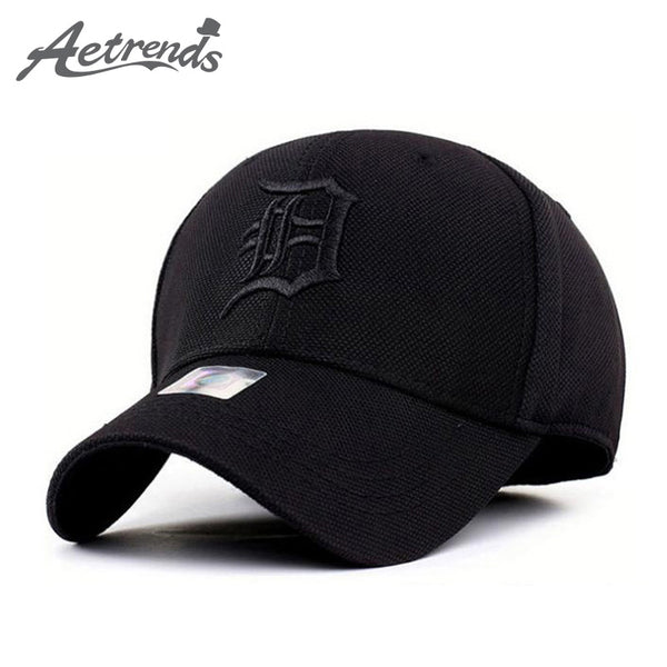 [AETRENDS] 2016 Spandex Elastic Fitted Hats Sunscreen Baseball Cap Men or Women casquette bone aba reta Z-1312