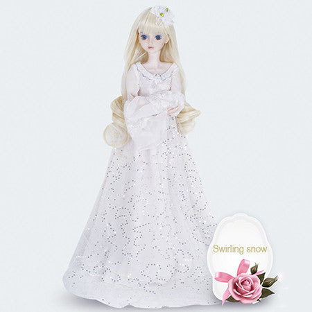 60cm Large BJD Doll Toys Cosplay Rapunzel Dress Wig Clothes Shoes Makeup Fashion SD Doll Princess Resin Joints Toys For Girl
