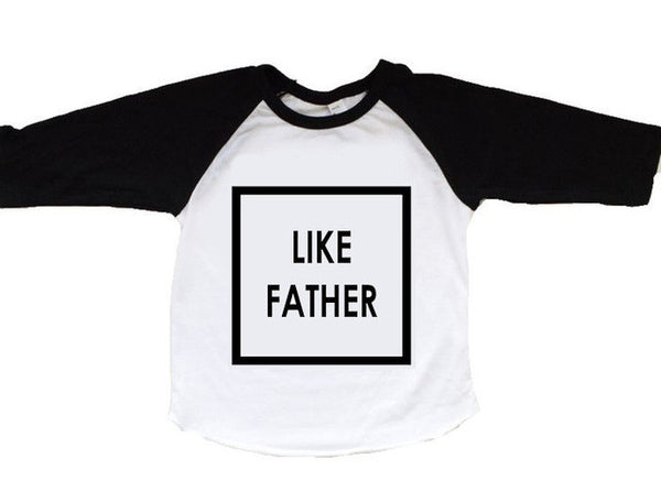 Fashion Father Son Matching Outfits Funny Letter Pattern T Shirts 2016 Children Clothig Autumn Top Tees Family Clothes
