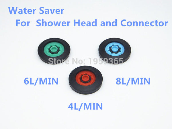 Bathroom Accessories Water Saving Chip Shower Head Device Shower Water Saver Hose Connector Check Shower Mixer Kit Attachment