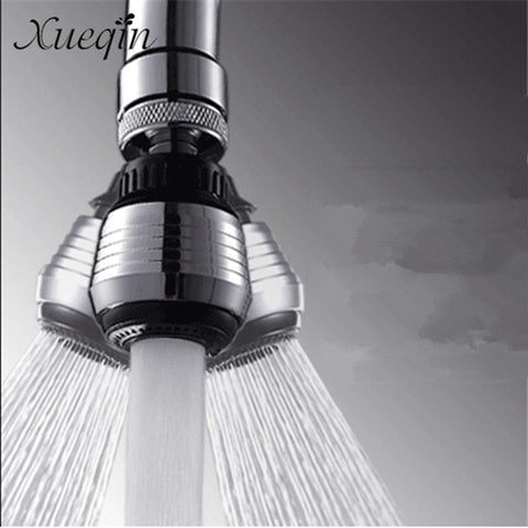 Xueqin Free Shipping Water Saving Swivel Kitchen Bathroom Faucet Tap Adapter Aerator Shower Head Filter Nozzle Connector