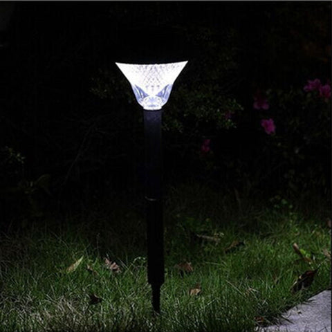 Solar Power Path Lights LED Garden Stake Light Lawn Spot Lamp for Outdoor Landscape Yard,Patio,Deck,Pathway,Hallway,Garden,Path