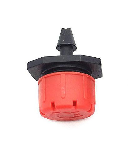 40 Pcs Garden irrigation Dripper 8 holes red Sprinkler head Link 4 / 7mm hose for watering potted plants and beds of flowers