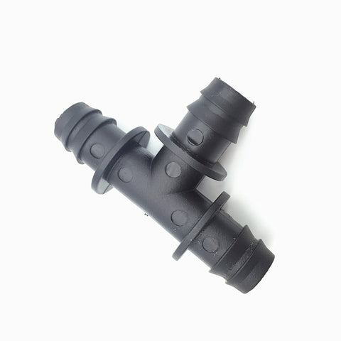 10 Pcs Garden watering DN16 Barbed Tee Connectors For Irrigation Hose  Water Pipe Joints Watering System Parts