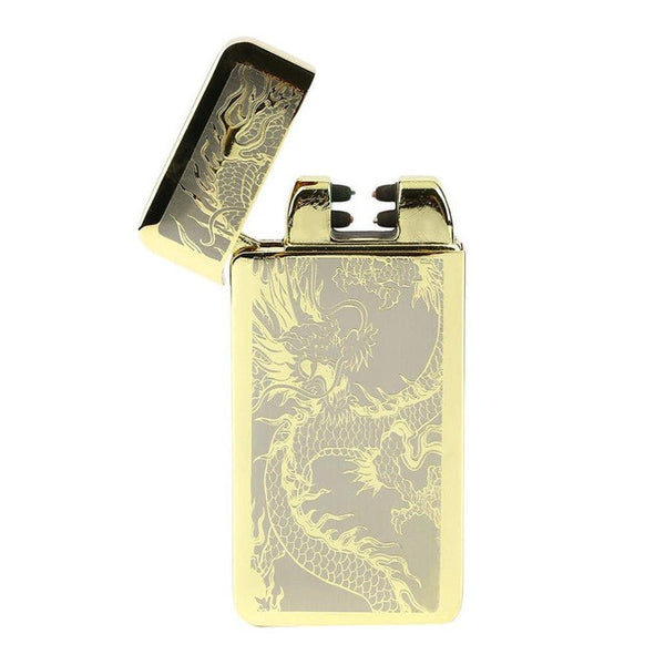 6 Types Fashionable JL903 Induction Double Arc USB Rechargeable Smoke Cigar Lighter Windproof Smoking Cigarette Lighter