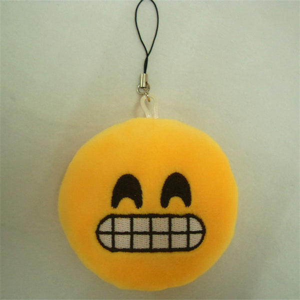 LNRRABC Fashion Cute Emoji Emoticon Smiley Face Keychain Pendant Key Chain Holder Keyring Gift for Women Men