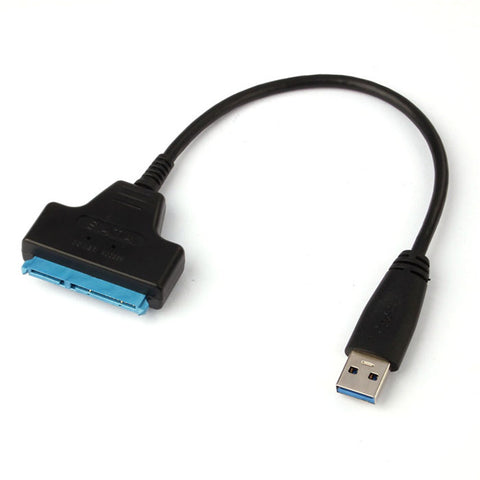 Reliable Super Speed USB 3.0 To SATA 22 Pin 2.5 Inch Hard Disk Driver SSD Adapter Cable Converter