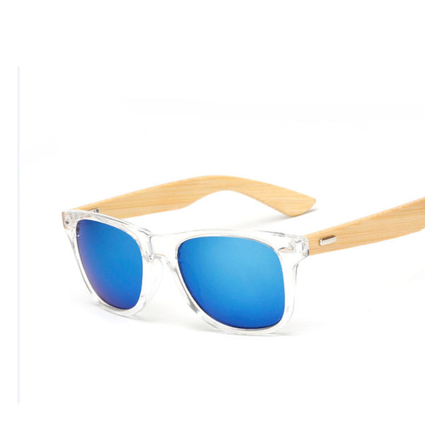 LYEHEE 2017 Retro Bamboo Wood Sunglasses Men Women Brand Designer Goggles Gold Mirror Sun Glasses Shades lunette oculo