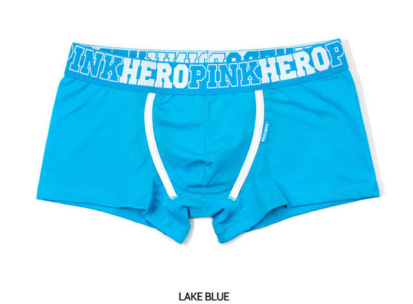 Pink Hero Famous Brand Cotton Men's Boxer Sex Underwear Classic Fashion Underpant Panties Cueca Shorts Man Bulge Pouch Plus Size