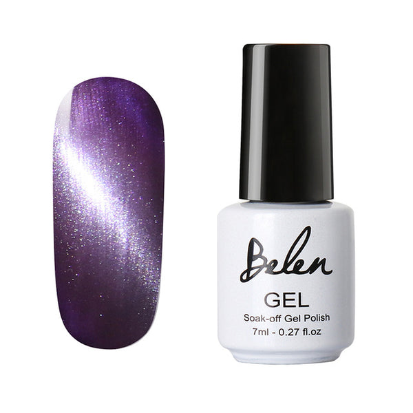 Belen UV LED Cat Eye Nail Gel Polish Shining Color Soak Off Varnish Cheap Manicure Glitter Polish UV Color Gel Magnet Polish Set