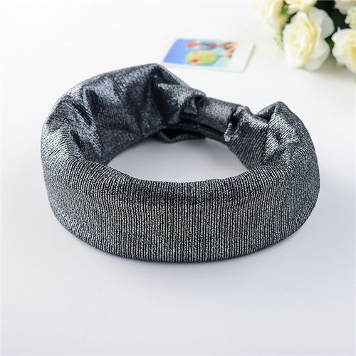 2017 Hot Women Elastic Headband Cotton Hair Accessories Twisted Knotted Wide Hair Turban Hair Bands Accessories