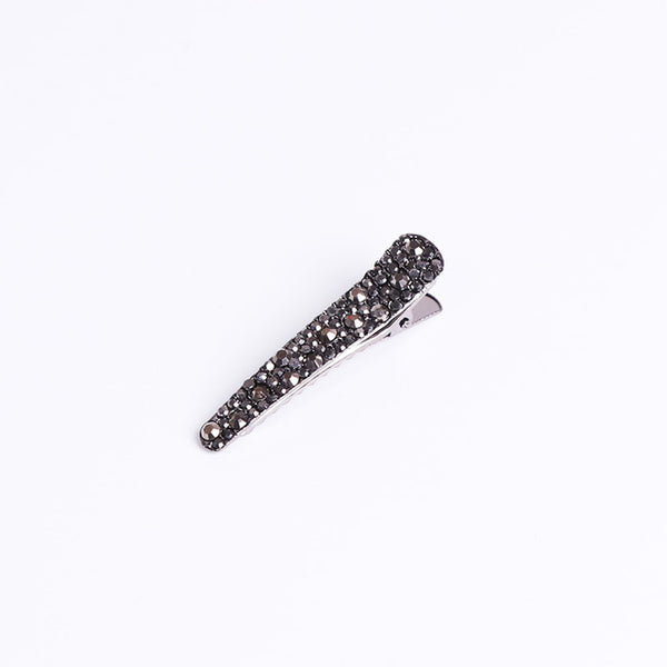 New Fashion Women Hair Clips Alloy Crystal Hairpins Black Barrettes Girls Elegant Hairgrips Hair Accessories For Woman