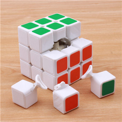 57mm Classic Magic Toys Cube3x3x3 PVC Sticker Block Puzzle Speed Cube Colorful Learning&Educational Puzzle Cubo Magico Toys