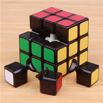 57mm Classic Magic Toys Cube3x3x3 PVC Sticker Block Puzzle Speed Cube Colorful Learning&Educational Puzzle Cubo Magico Toys