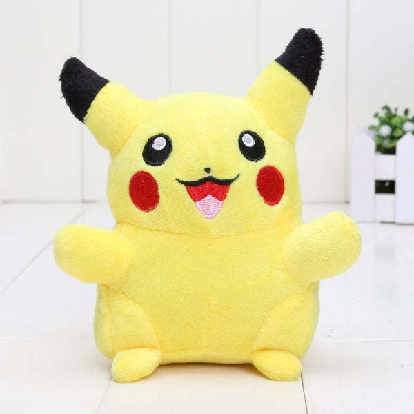 14~20cm pikachu Ampharos Lucario Gengar Jigglypuff Lapras Lugia Charizard Mewtwo Plush toys Stuffed Soft Dolls