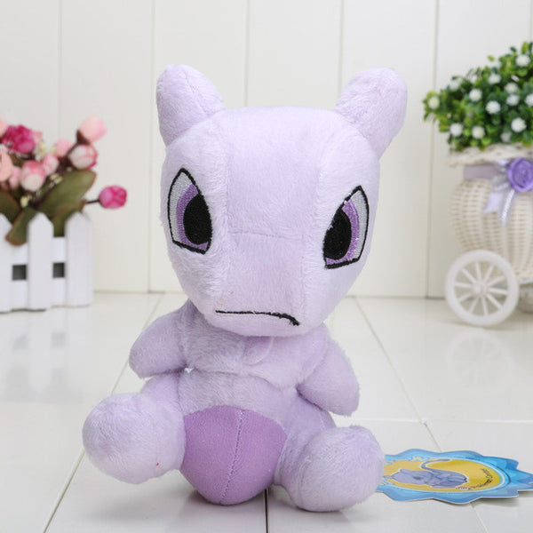 14~20cm pikachu Ampharos Lucario Gengar Jigglypuff Lapras Lugia Charizard Mewtwo Plush toys Stuffed Soft Dolls