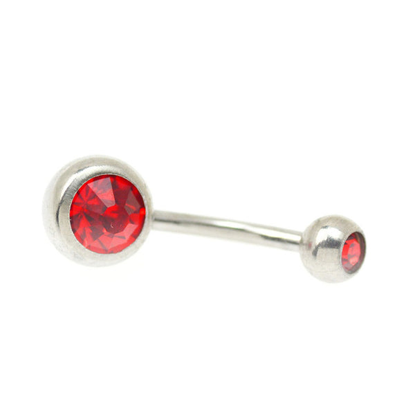 Body Piercing Jewelry Silver Color  Bar Ball Barbell Belly Navel Button Ring