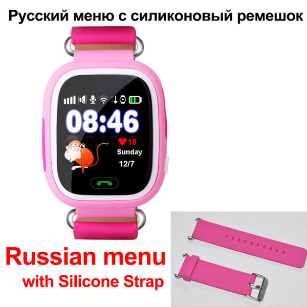 100% Original Q90 GPS Tracker Watch Touch Screen WIFI Positioning Baby Smart watches SOS Call Location Finder Device Anti Lost