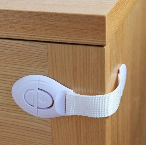 3pcs/lot Cabinet Door Drawers Refrigerator Toilet Lengthened Bendy Safety Plastic Locks For Child Kid Baby Safety